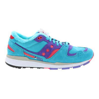 Saucony Azura S70583-2 Mens Blue Suede Lace Up Lifestyle Sneakers Shoes