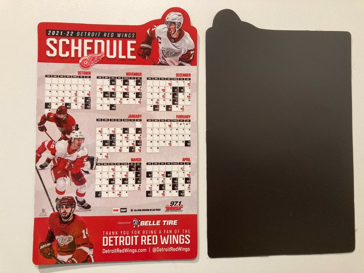 2021-2022-detroit-red-wing-magnet-schedule-5-1-2-x-9-four-players-pictured-new-ebay