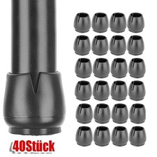 40X Fußkappen Stuhlbeinkappen Möbel Tischfuß Socken Bodenschutz Schoner Gummi DE