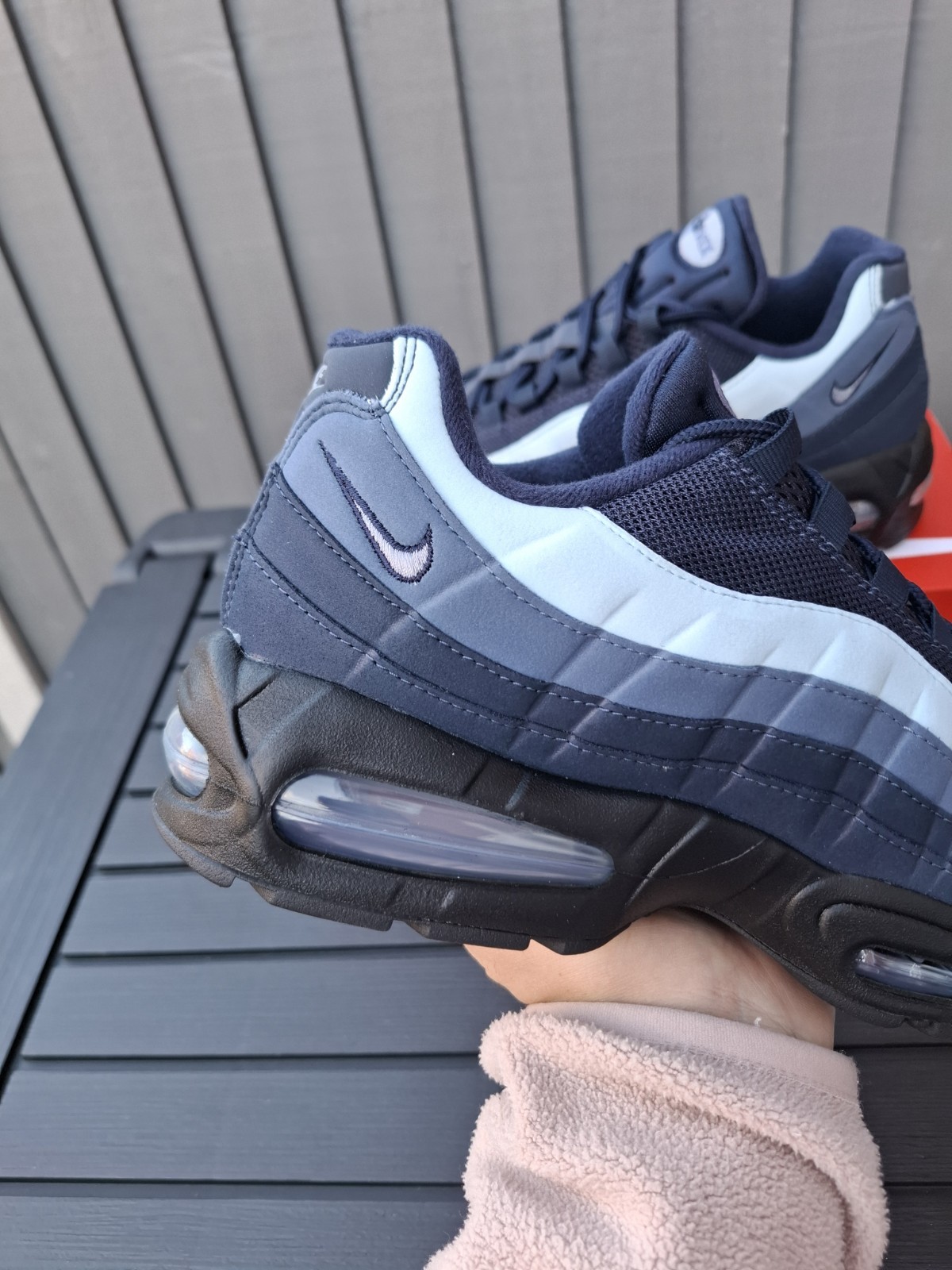 Nike Air Max 95 OG Big Bubble Obsidian Celestine Blue Men’s Size 9.5 UK RRP £175 image 8