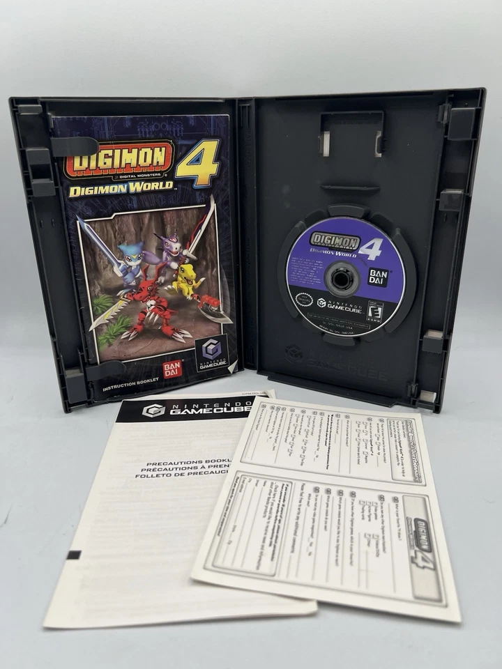 Digimon World 4 Nintendo GameCube Complete CIB - Image 4 of 4