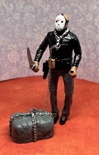 Jason Voorhees 2 piece Fish Tank Aquarium Accessory Friday the 13th Chain Floats