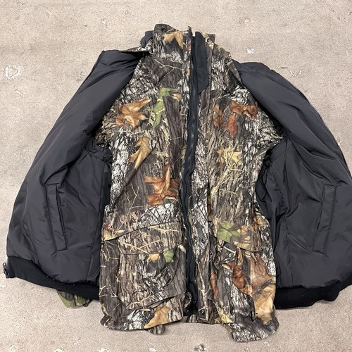 Cabelas 3 in 1 Hunting Jacket WhiteTail Clothing Camo XL Tall Gore-Tex Parka - Picture 3 of 7