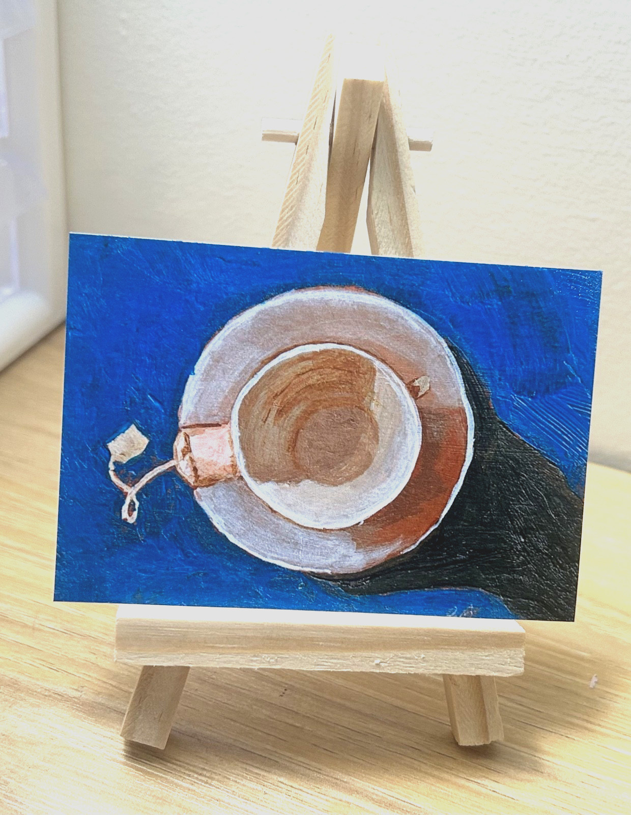 Time, Original Art By Emily Beck, 2.5 X 3.5