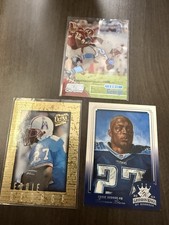 Eddie George Lot Of 3 - 96 Ultra Sensations, Bowman chrome, Gridiron Kings