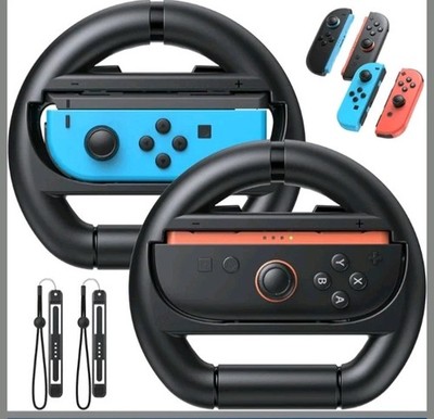 FASTSNAIL [Switch 1/2 Compatible] Steering Wheels for Nintendo Switch...