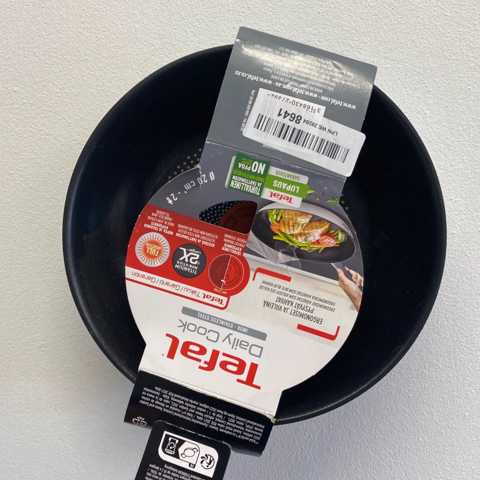 Padella tradizionale Tefal 20 cm in alluminio - Immagine 4 di 4