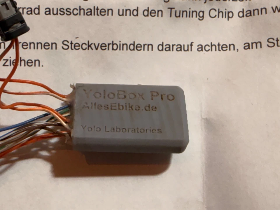 E-Bike Tuning Bosch Generation 1-4 Performance Line CX YoloBOX Pro!!! bis 50km/h - Bild 3 von 3