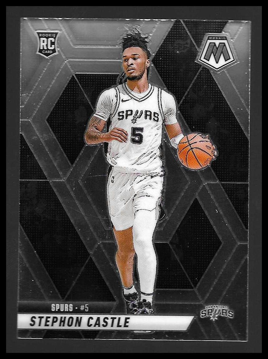 2024-25 Panini Mosaic #236 Stephon Castle