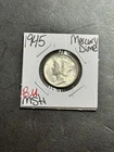 1945 P Mercury Silver Dime BU Uncirculated MS+ US 10c Coin (Raw19173)