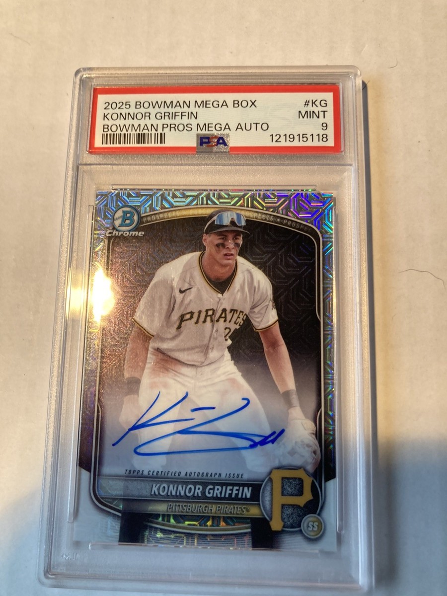 メトリウス　コンタクトボード 2025 Bowman - Chrome Prospect Mega Box Autographs Konnor Griffin