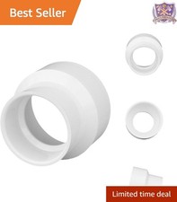 PVC Pipe Reducer 3x4 Inch DWV Drain Waste Vent Fitting Home Industrial
