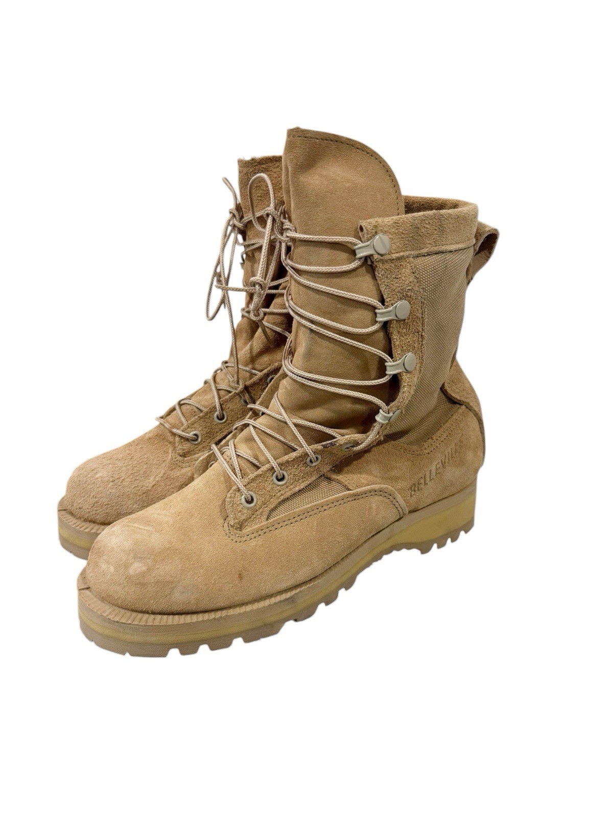 Belleville Combat Boots FAFTW Women Sz 7.5 R Wide Coyote Brown Lace Up Goretex-image
