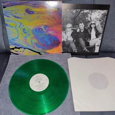 Vinyl LP: Clockword Wizards - First Spells (Anaconda 1989) clear green Vinyl