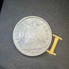 1843-P Seated Liberty Dollar Cleaned