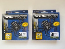 Spider Wire braided fishing line 50 lb x 300 Yards Moss Green A lot of 2 