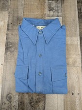Vintage L.L. Bean Long sleeve Button Up Shirt In Blue