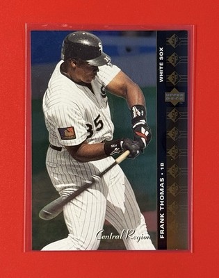 1994 Upper Deck SP Frank Thomas Central Region #CR5 Chicago White Sox