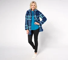 Carole Hochman Women's Sleepwear Sz S -Piece Lounge Set Blue A652740