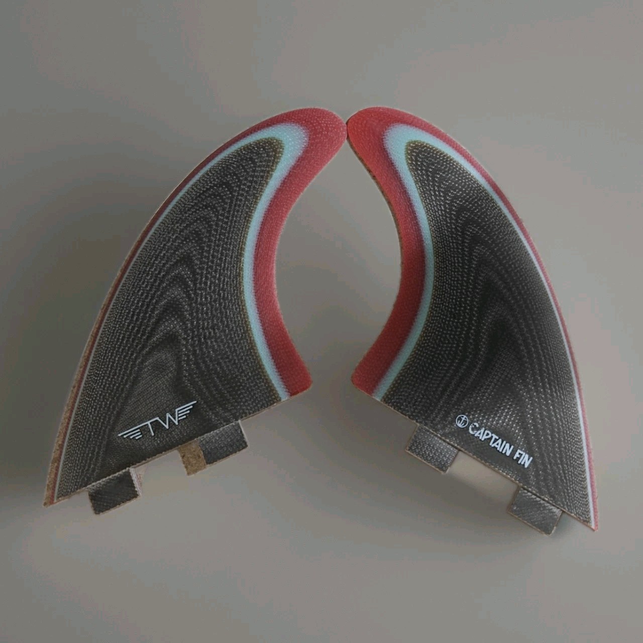 Tyler Warren ESP Twin Fin FCS Captain Fin Side Fins Only