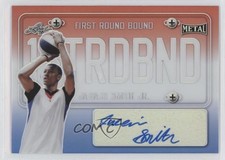 2021 Leaf Metal Red White & Blue Rainbow 4/10 Jabari Smith Jr #FRB-JS1 Auto 7y2