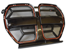 ZUNSPORT Schwarz Frontgrill Mesh Set mit Aussparung f�r BMW G8X M3 M4 CS M4 CSL