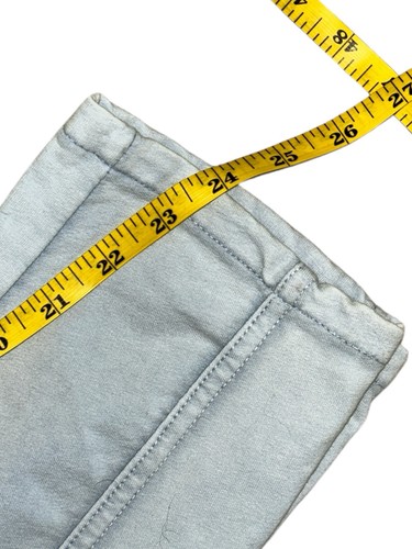 BNWT April Vintage Women’s Cotton Blue Pockets Drawstring Harem Cropped Trousers - Picture 12 of 13