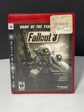 Fallout 3: Game of The Year Greatest Hits PS3 with Manual (Tested & Working)