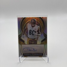 2025 Select Signatures Prizm Silver Auto Darnell Washington Pittsburgh Steelers