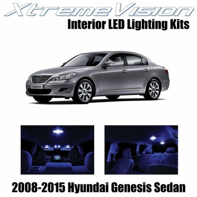 XtremeVision Interior LED for Hyundai Genesis Sedan 08-15 (10 PCS) Blue