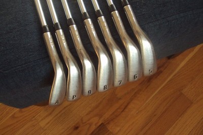 Callaway Rogue CF18 irons 5-PW,AW KBS Max 90g stiff steel +3/4'' 3 flat