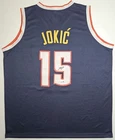 AUTO NIKOLA JOKIC SIGNED DENVER NUGGETS BASKETBALL JERSEY NBA MEGA STAR BECKETT
