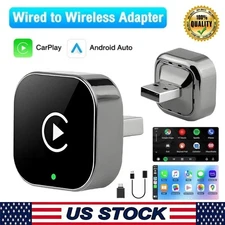 2025 USB Wireless CarPlay Adapter For iPhone Apple Wireless Dongle Plug＆Play US