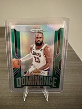 2024-25 Panini Prizm LeBron James #14 Dominance Insert Lakers Basketball Card