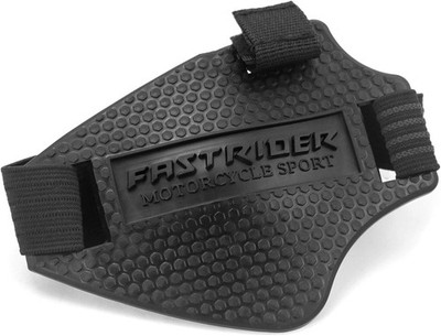 QWORK  Motorrad Gangschaltung Schutz, Schuhschutz aus Gummi, Schwarz, XX-Large