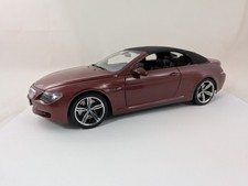 BMW M6 E64 1:18 Kyosho Modellauto Dunkelrot Cabriolet Convertible 1/18 6er
