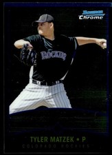 2011 Bowman Chrome Throwbacks Tyler Matzek Rookie Colorado Rockies #BCT9