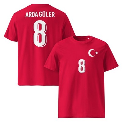 Turkey National Soccer Team Arda Guler T-Shirt Turkiye Milli Takim  Forma tarzi