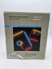 IBM Disk Operating System DOS Version 3.30 3.5" and 5.25" Diskette w/Manuals
