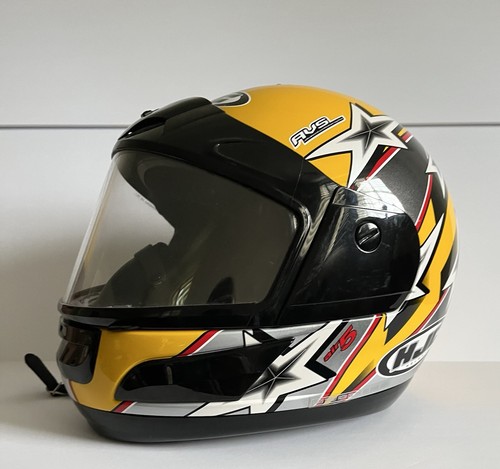 HJC Signal Air 5 Adult XL Snowmobile Helmet Yellow - Picture 3 of 14