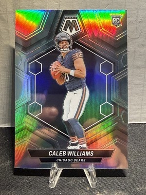 2024 Panini Mosaic #301 Caleb Williams RC - Silver Prizm - Chicago Bears Rookie