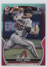 2023 Bowman Draft Aqua & Pink Gradient 12/199 Philip Abner #BD-165 1n41