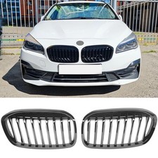 f�r BMW 2er Active Tourer F45 F46 LCI Bj. 18-21 Nieren Grill Einzelsteg Schwarz