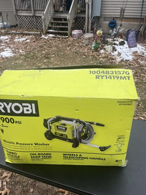 #ad Ryobi RY1419MTVNM 131 Bar Cold Water Pressure Washer Z569 NO WAND $57.99