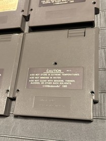 Vintage Nintendo NES Video Games Lot! Roger Rabbit/Dragon Warrior + More