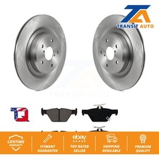 Disc Brake Rotors And Semi-Metallic Pads Rear Kit For 2019-2024 Subaru Ascent