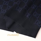 GUCCI GG Jacquard Knit Black Short-Sleeve Polo Shirt XL — photo 5
