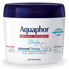 Aquaphor Baby Healing Ointment - Advance Therapy for Diaper Rash, Chapped Cheeks