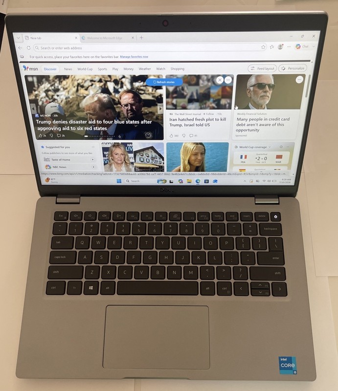 Dell Latitude 5420 11th Gen i5; 2.40 GHz, SSD 256 GB16 GB RAM; Win 11 Pro