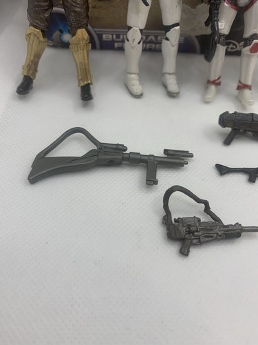 Star Wars Mandalorian Figure & Accessory Lot Clone Wars Lego Figpin - Picture 8 of 10